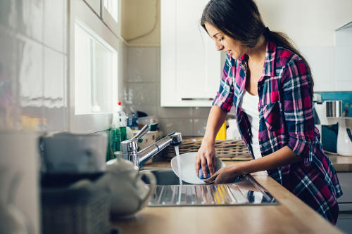 Even simple, daily house chores can help protect against heart disease. 